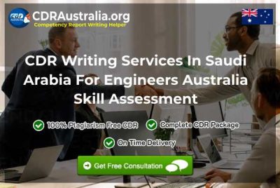 CDR Writing Services In Saudi Arabia For Engineers Australia Skill Assessment